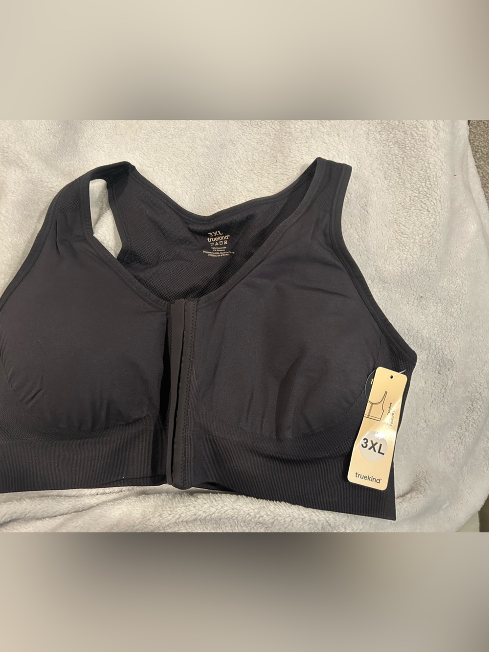 Plus Shapermint Daily Comfort Posture Bra - Black